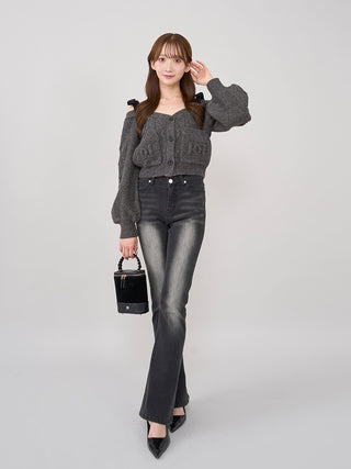 モデル：160cm（着用サイズ：FREE　着用カラー：GRY）