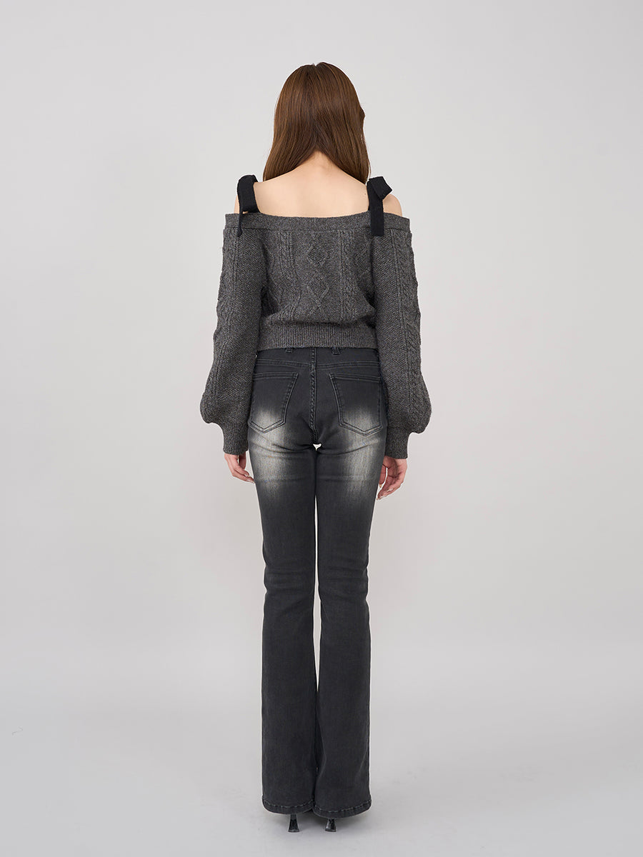 モデル：160cm（着用サイズ：FREE　着用カラー：GRY）