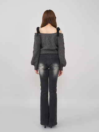モデル：160cm（着用サイズ：FREE　着用カラー：GRY）