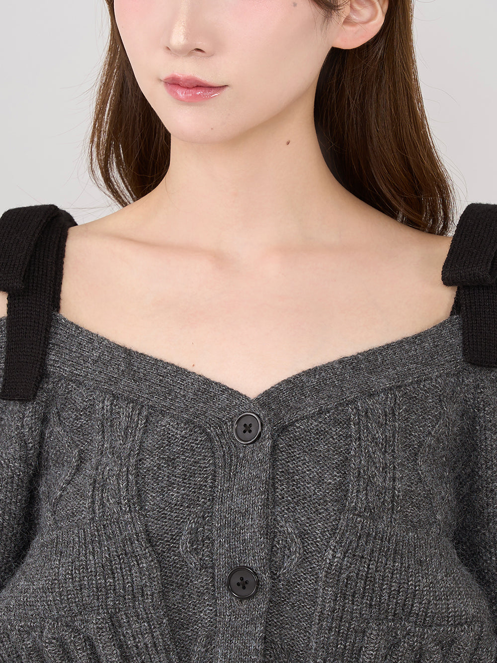 モデル：160cm（着用サイズ：FREE　着用カラー：GRY）
