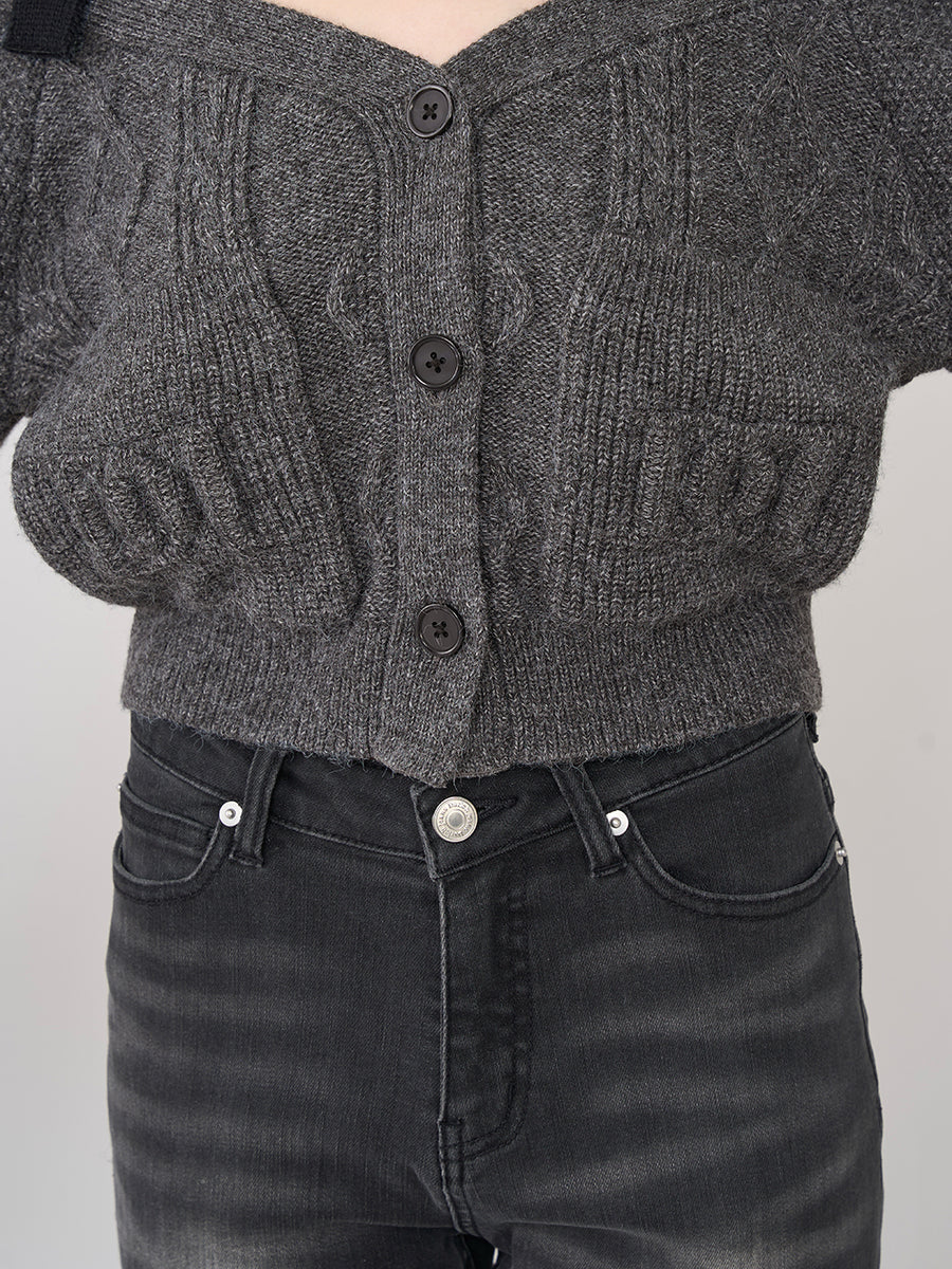 モデル：160cm（着用サイズ：FREE　着用カラー：GRY）