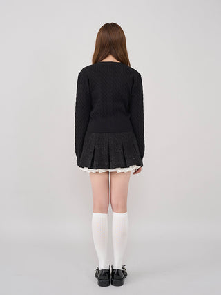 モデル：160cm（着用サイズ：S　着用カラー：BLK）