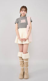 モデル：160cm（着用サイズ：FREE　着用カラー：GRY）