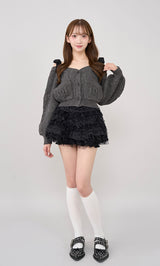 モデル：160cm（着用サイズ：FREE　着用カラー：GRY）