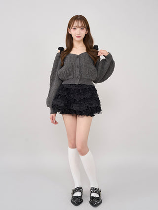 モデル：160cm（着用サイズ：FREE　着用カラー：GRY）