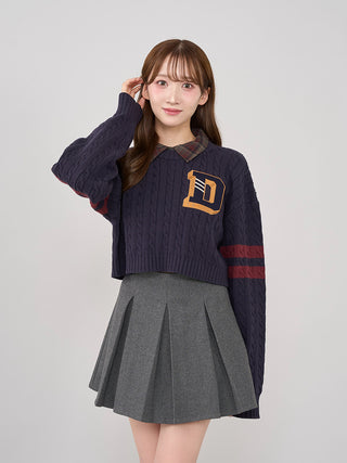 モデル：160cm（着用サイズ：FREE　着用カラー：NVY）