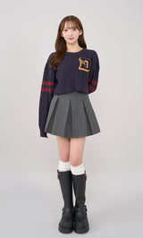 モデル：160cm（着用サイズ：S　着用カラー：GRY）