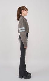 モデル：160cm（着用サイズ：FREE　着用カラー：GRY）