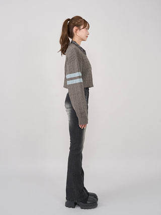 モデル：160cm（着用サイズ：FREE　着用カラー：GRY）
