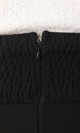 モデル：156cm（着用サイズ：FREE　着用カラー：BLK）