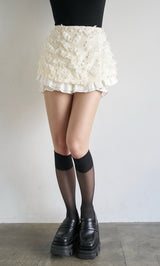 モデル：158cm（着用サイズ：FREE　着用カラー：IVO）
