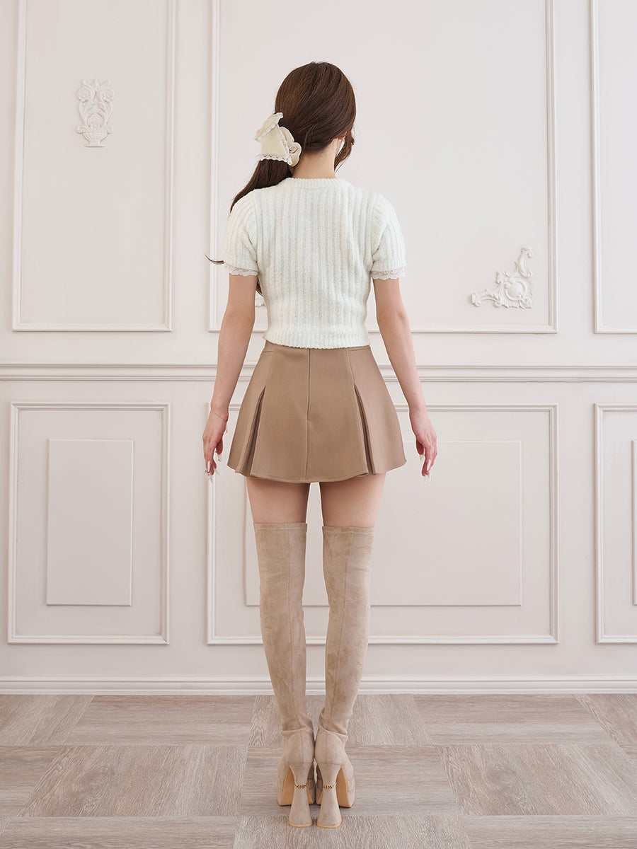 モデル：158cm（着用サイズ：S　着用カラー：BEG）