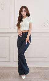 モデル：158cm（着用サイズ：FREE　着用カラー：WHT）