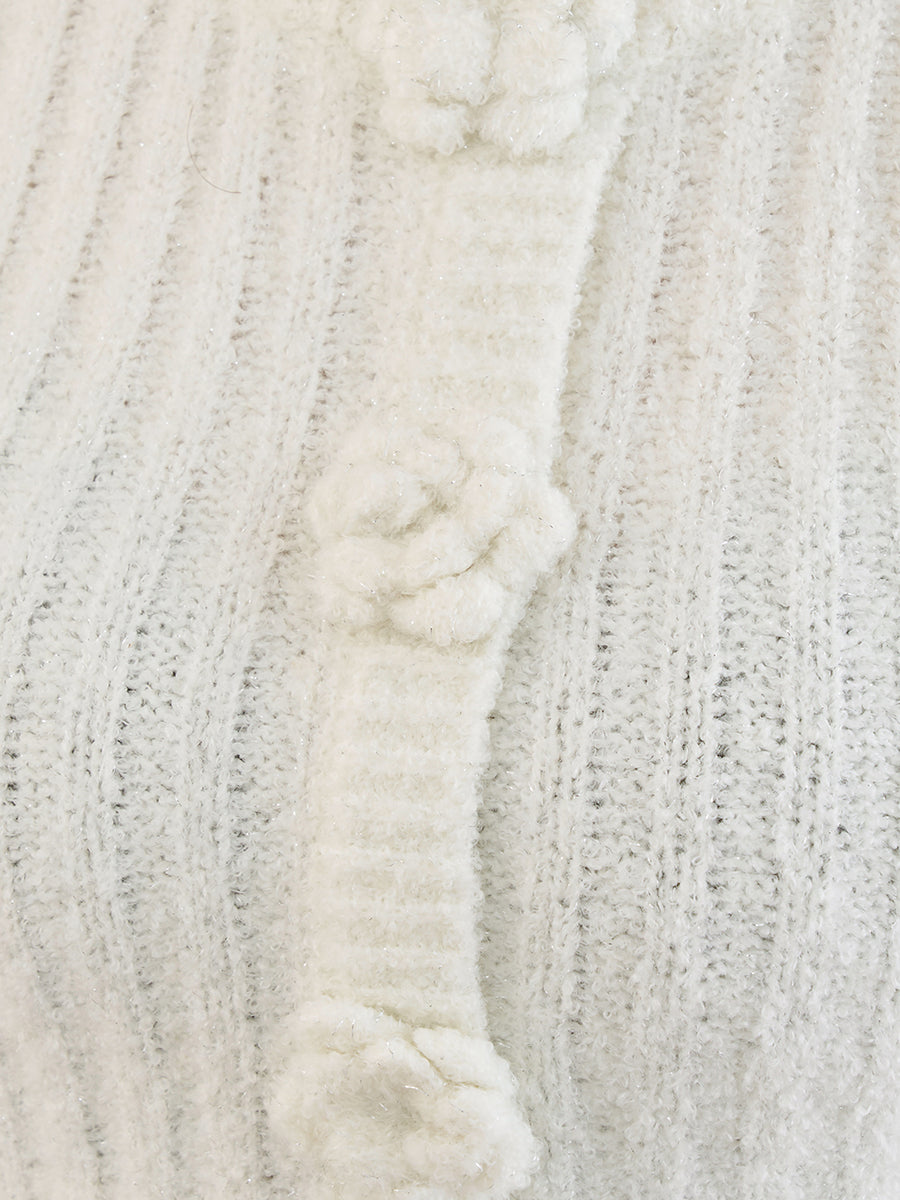 モデル：158cm（着用サイズ：FREE　着用カラー：WHT）