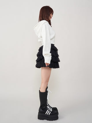 モデル：158cm（着用サイズ：FREE　着用カラー：WHT）