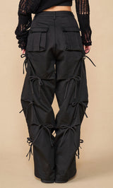 モデル：158cm（着用サイズ：S　着用カラー：BLK）