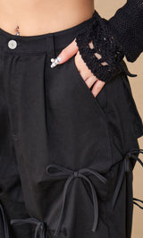 モデル：158cm（着用サイズ：S　着用カラー：BLK）