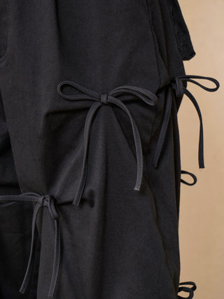モデル：158cm（着用サイズ：S　着用カラー：BLK）