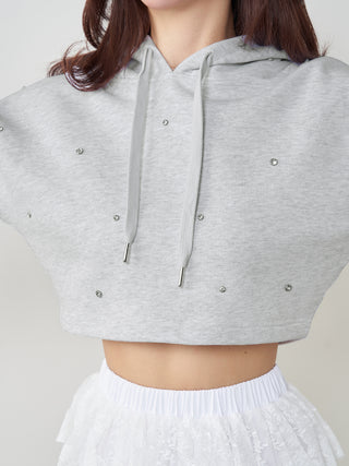 モデル：158cm（着用サイズ：FREE　着用カラー：GRY）
