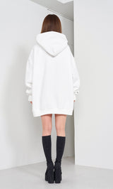 モデル：158cm（着用サイズ：FREE　着用カラー：WHT）