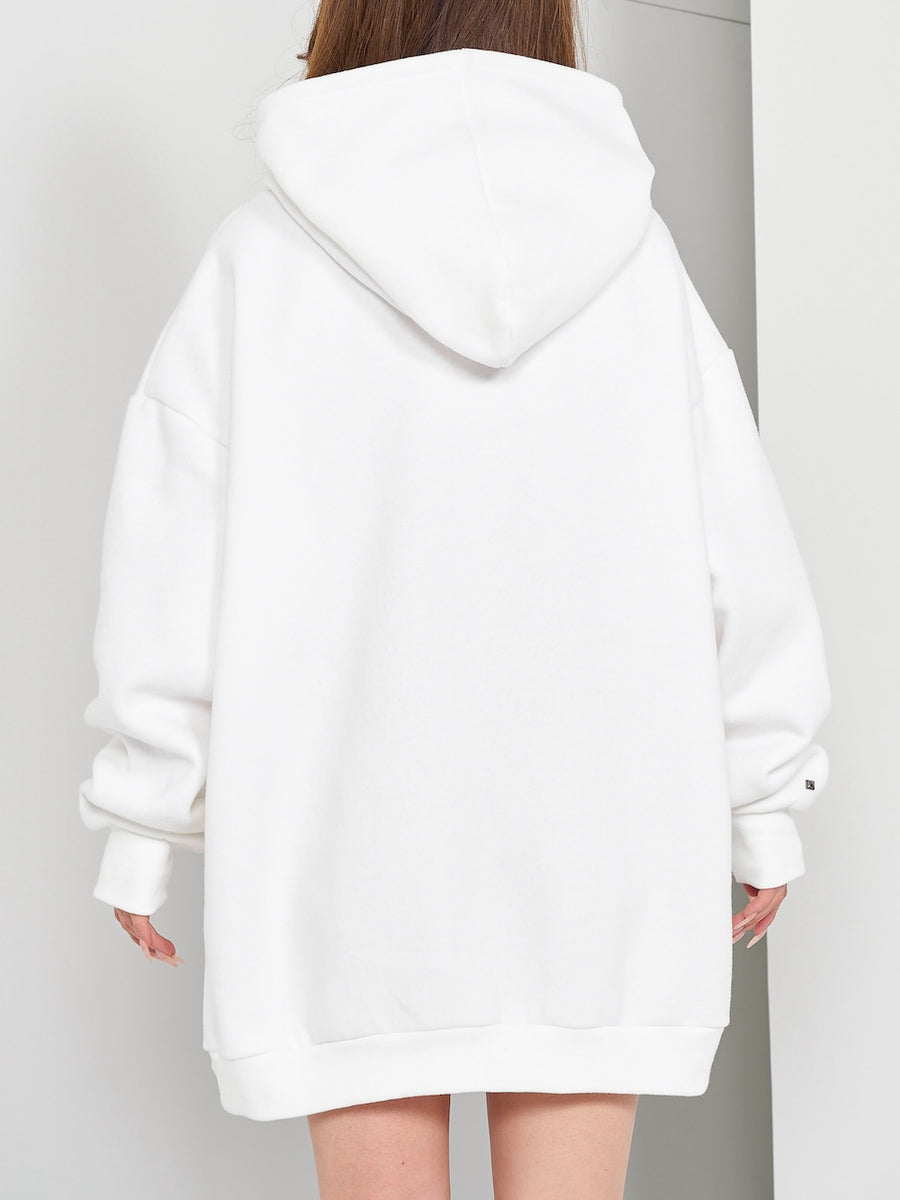 モデル：158cm（着用サイズ：FREE　着用カラー：WHT）