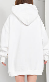 モデル：158cm（着用サイズ：FREE　着用カラー：WHT）