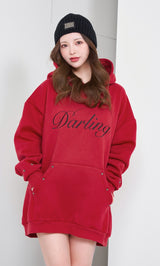 モデル：158cm（着用サイズ：FREE　着用カラー：RED）