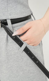 モデル：158cm（着用サイズ：S　着用カラー：GRY）
