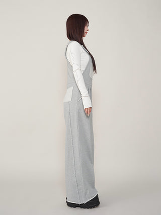 モデル：158cm（着用サイズ：FREE　着用カラー：GRY）