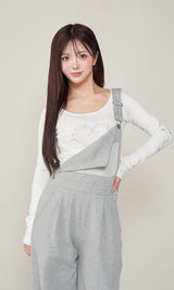 モデル：158cm（着用サイズ：FREE　着用カラー：GRY）