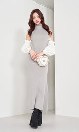 モデル：158cm（着用サイズ：FREE　着用カラー：GRY）