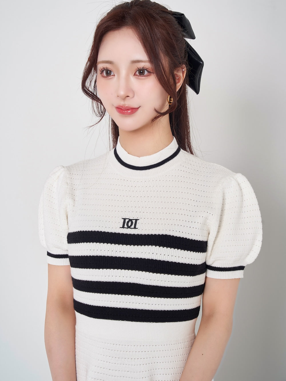 ボーダーニットフレアミニワンピース – Darich (ダーリッチ)