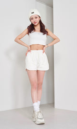 モデル：158cm（着用サイズ：FREE　着用カラー：WHT）