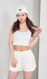 モデル：158cm（着用サイズ：FREE　着用カラー：WHT）