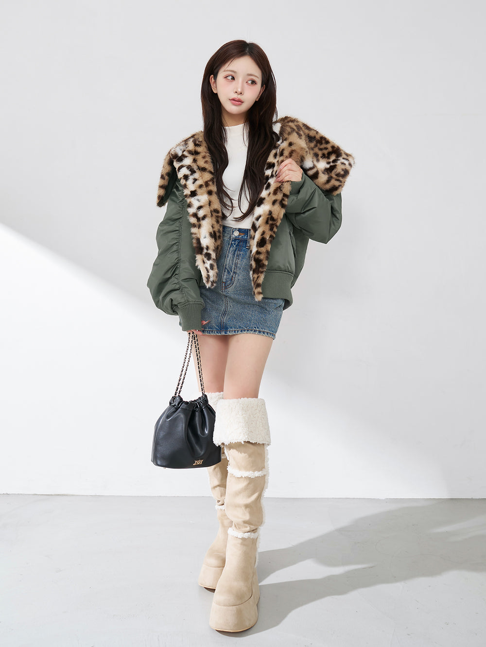 【ガーメント＆ハンガー付き】Darich アニマルファーN2Bフライトジャケット ダーリッチ Darich 【Darichロゴガーメント＆DDロゴベロアハンガー付き