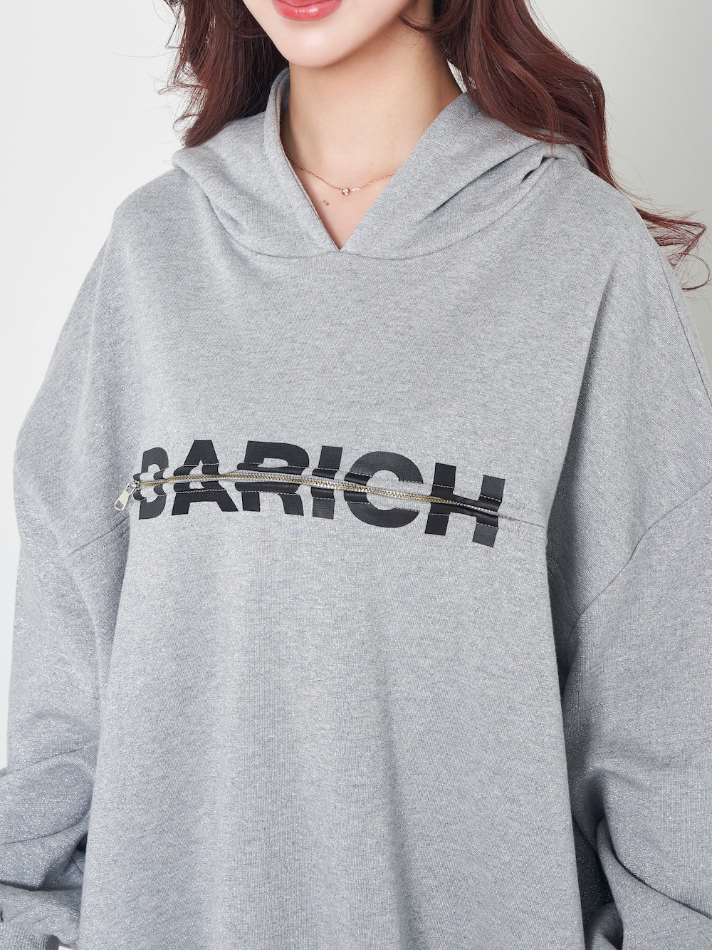 ダーリッチ darich ラメスウェットフーディ WHT ホワイト ラメスウェットフーディ – Darich (ダーリッチ)