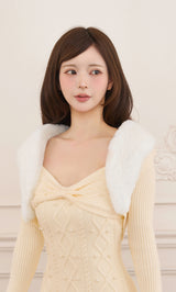 モデル：158cm（着用サイズ：FREE　着用カラー：WHT）