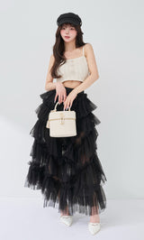 モデル：158cm（着用サイズ：FREE　着用カラー：IVO）