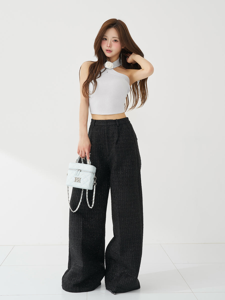 モデル：158cm（着用サイズ：FREE　着用カラー：SAX）