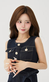 モデル：158cm（着用サイズ：FREE　着用カラー：IND）
