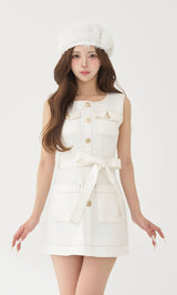 モデル：158cm（着用サイズ：FREE　着用カラー：WHT）