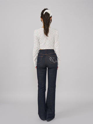 モデル：158cm（着用サイズ：FREE　着用カラー：WHT）