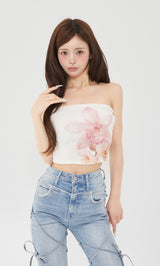 モデル：158cm（着用サイズ：FREE　着用カラー：WHT）