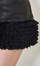 モデル：158cm（着用サイズ：S　着用カラー：BLK）