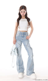 モデル：158cm（着用サイズ：FREE　着用カラー：WHT）