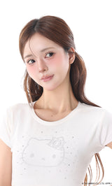 モデル：158cm（着用サイズ：FREE　着用カラー：WHT）
