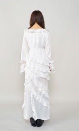 モデル：158cm（着用サイズ：FREE　着用カラー：WHT）