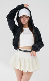 Darich シグネチャーDRベロアベアトップ&フーディー WHT シグネチャーDRベロアベアトップ&フーディー – Darich