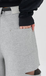 モデル：158cm（着用サイズ：S　着用カラー：GRY）