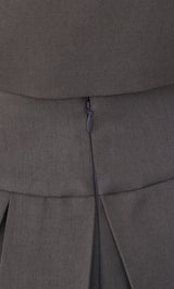 モデル：158cm（着用サイズ：S　着用カラー：GRY）